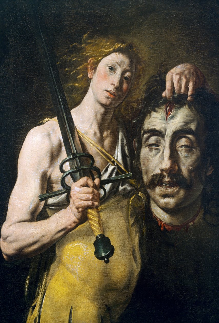 David med Goliats hode av Tanzio da Varallo