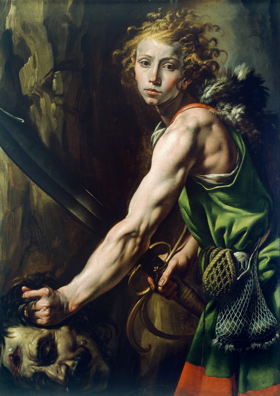 David med Goliats hode av Tanzio da Varallo