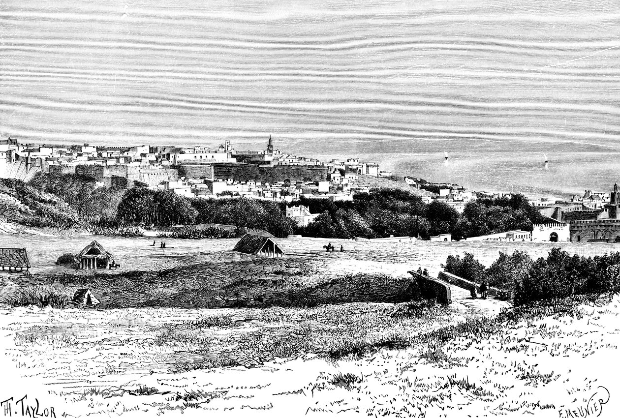 Tanger, Marokko, 1895. av Taylor