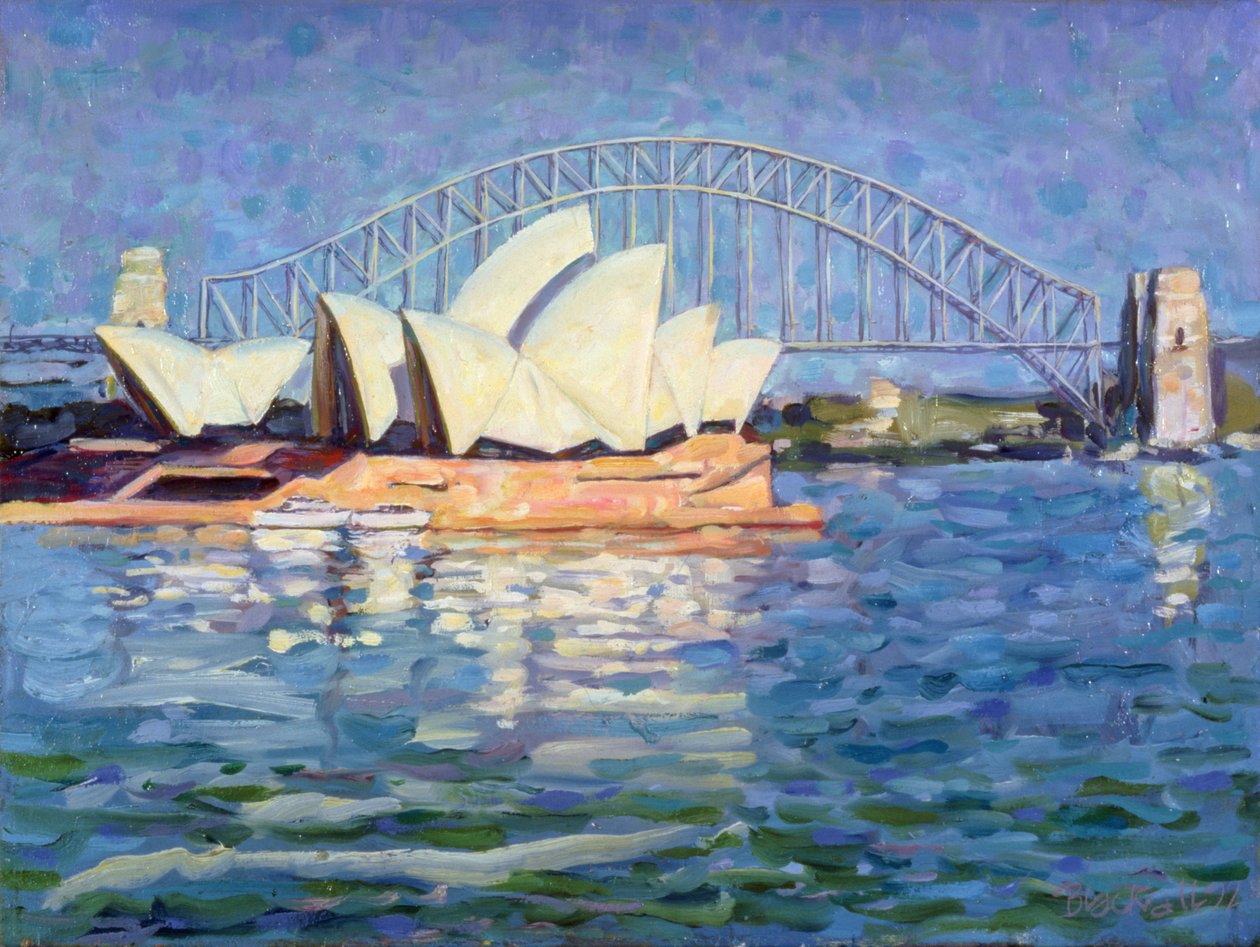 Operahuset i Sydney, AM, 1990 av Ted Blackall
