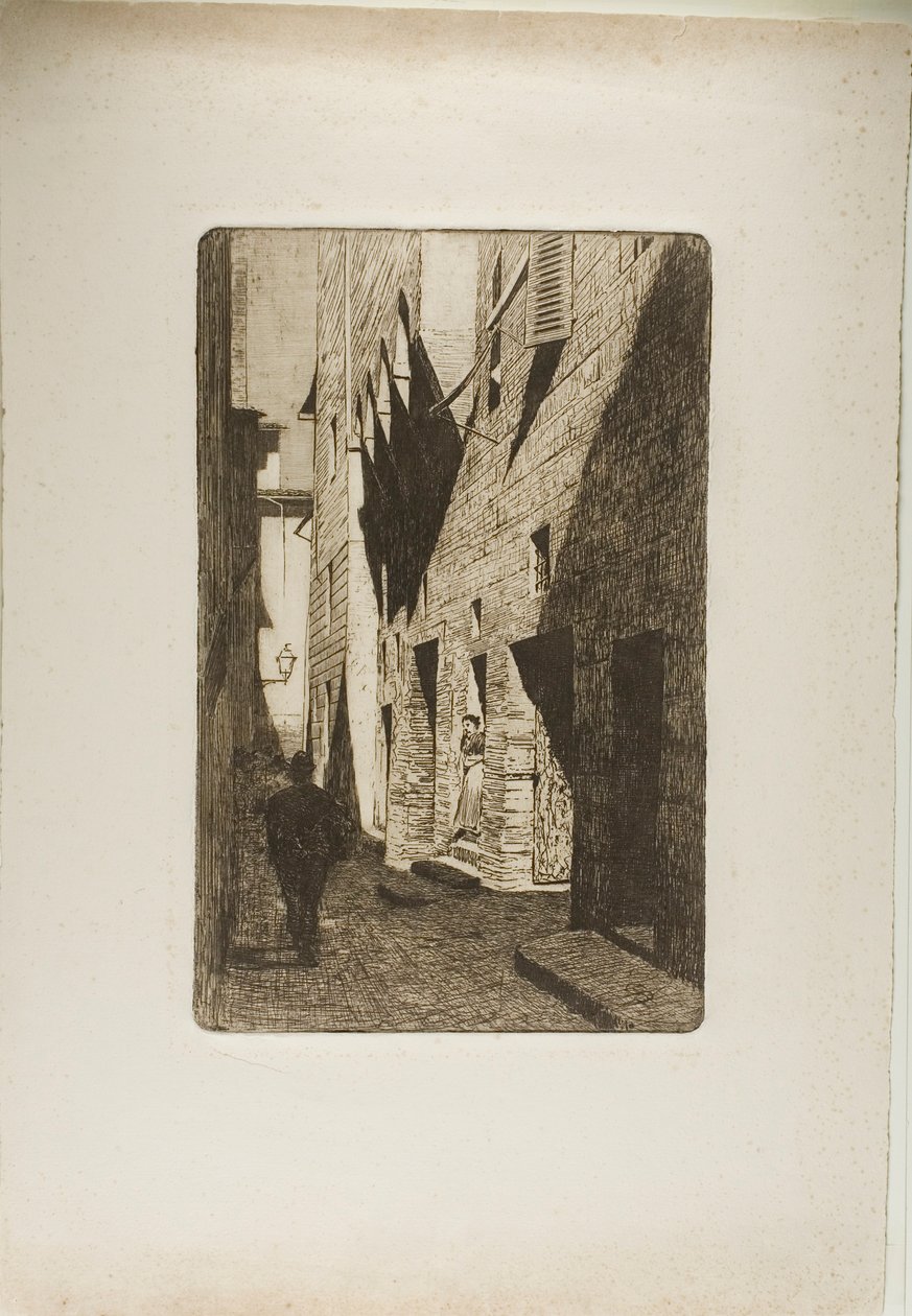 Dante da Castigliones hus av Telemaco Signorini