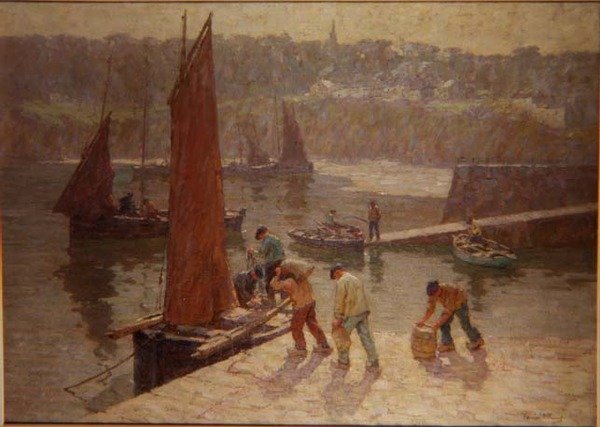 Misty Morning Sunshine, Douarnenez av Terrick Williams