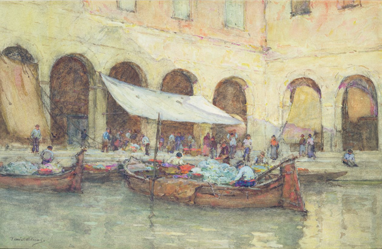 Rialtomarkedet, Venezia av Terrick Williams