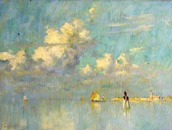 Skyer og stille vann, Venezia av Terrick Williams