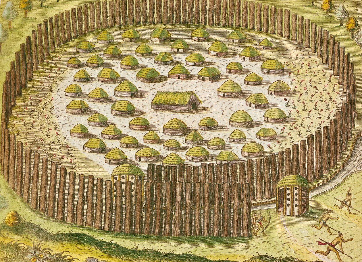 Fortified Indian Village, fra 