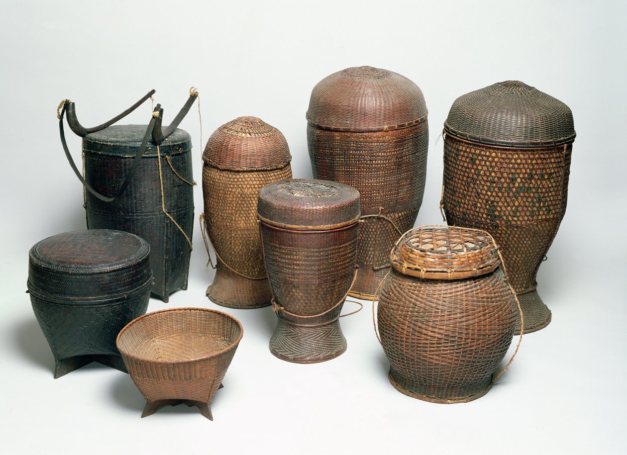 Karen Baskets, Nord-Thailand (flettverk) av Thai