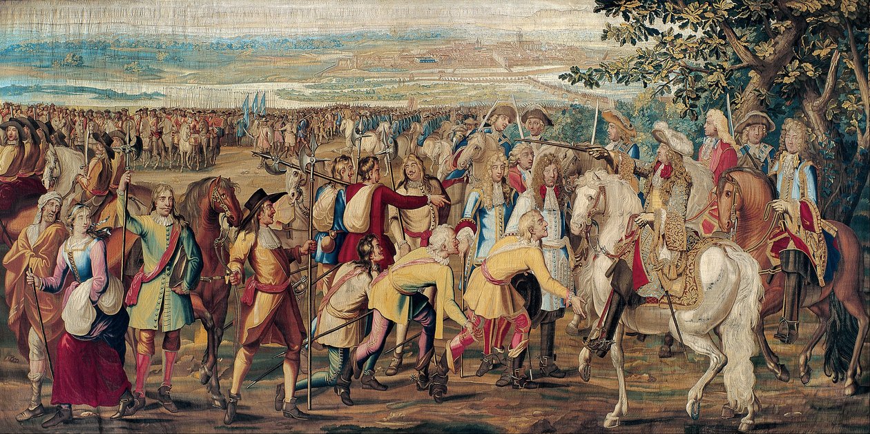 The Surrender of Marsal av The Gobelins Manufactory