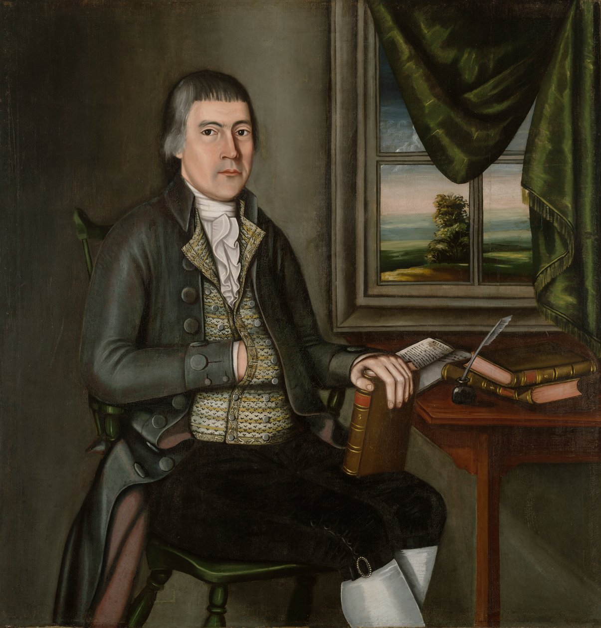 Dr. Hezekiah Beardsley (1748 av The Beardsley Limner
