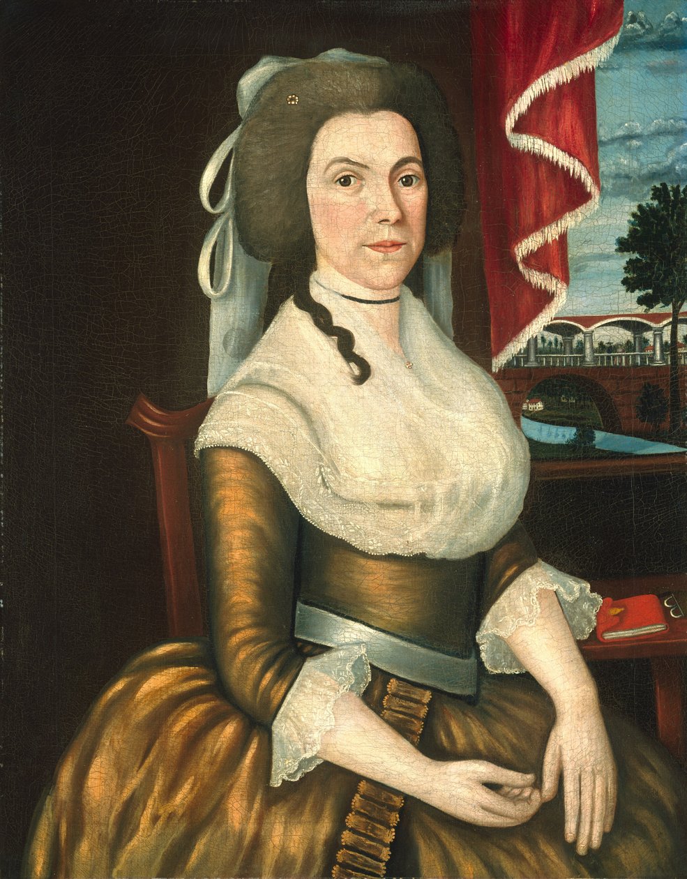 Fru Elizabeth Noyes Denison av The Denison Limner