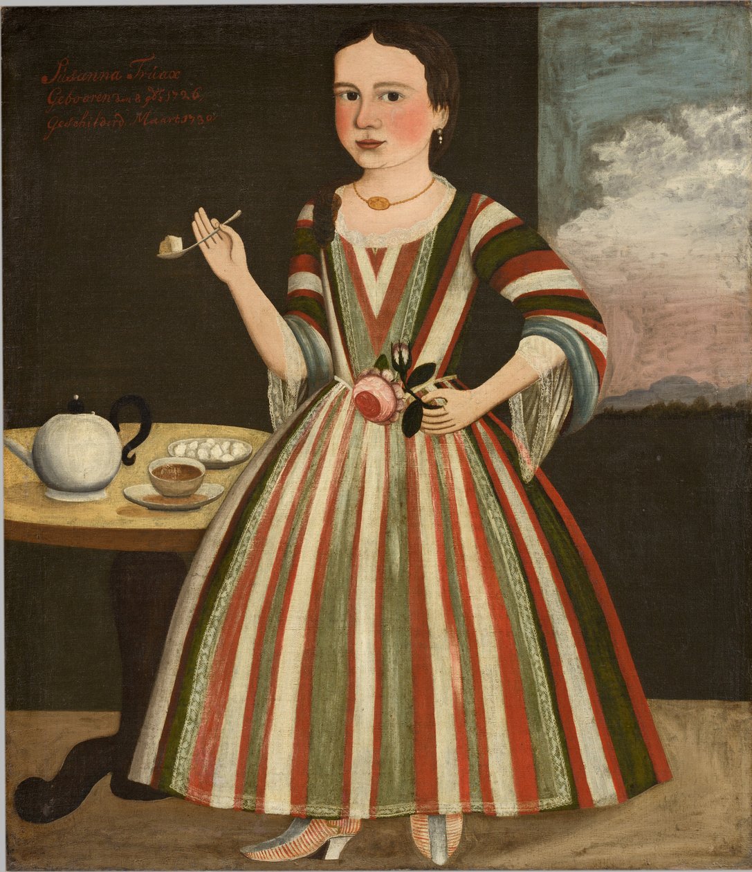 Susanna Truax av The Gansevoort Limner