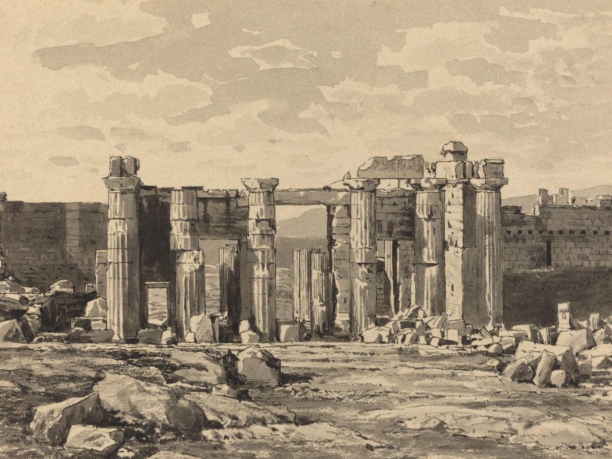 Propyleum fra øst av Themistocles von Eckenbrecher