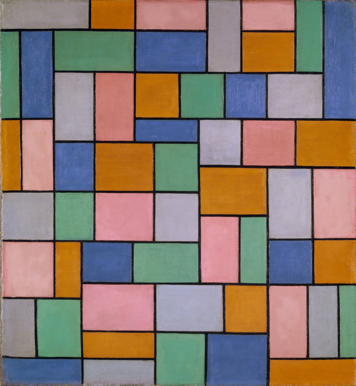 Komposisjon i dissonanser, 1919. av Theo van Doesburg