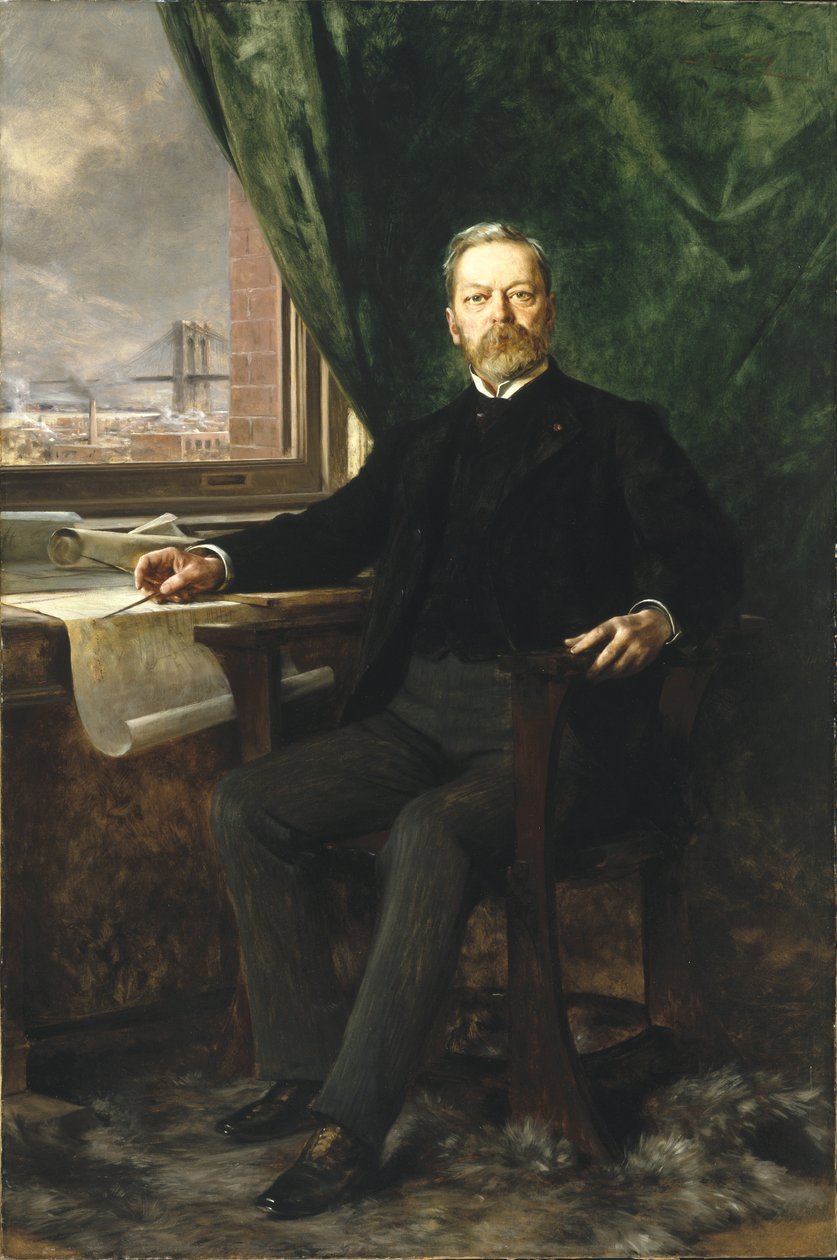 Portrett av Washington A. Roebling, 1899 av Theobald Chartran