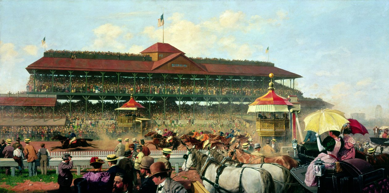 The American Derby, Chicago, 1893 av Theodor Groll