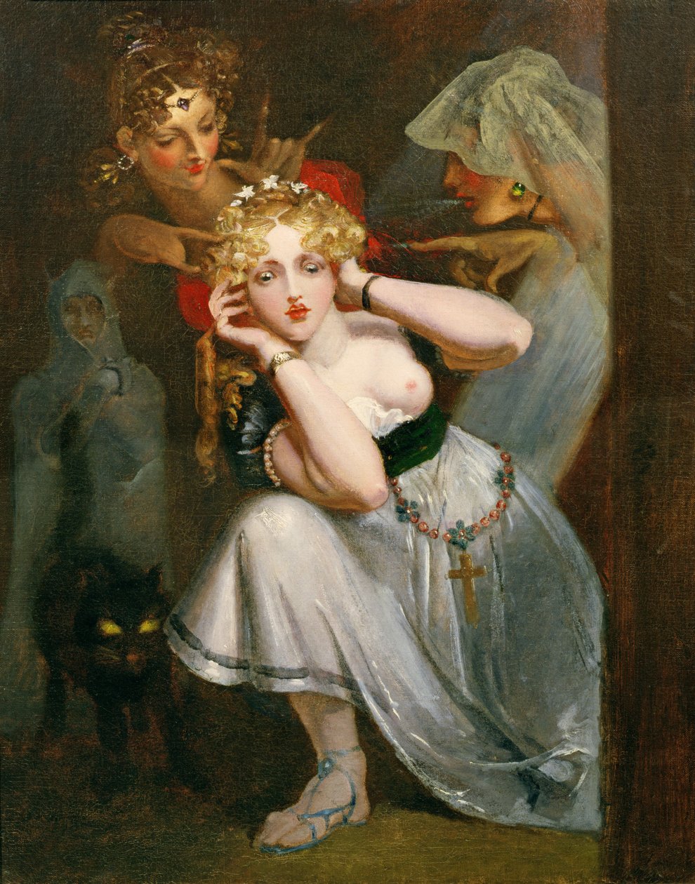 Bertalda skremt av åpenbaringer av Theodor M. von Holst