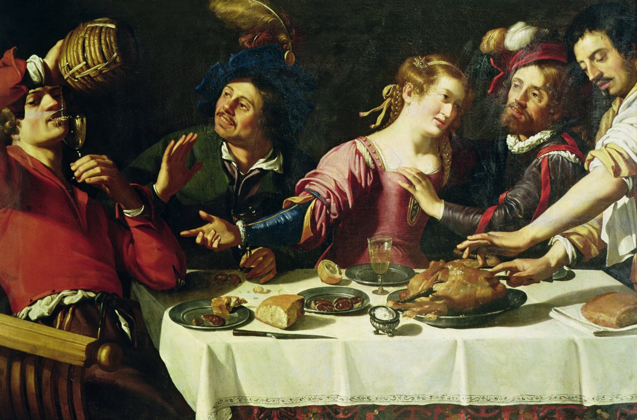 Måltidet av Theodor Rombouts
