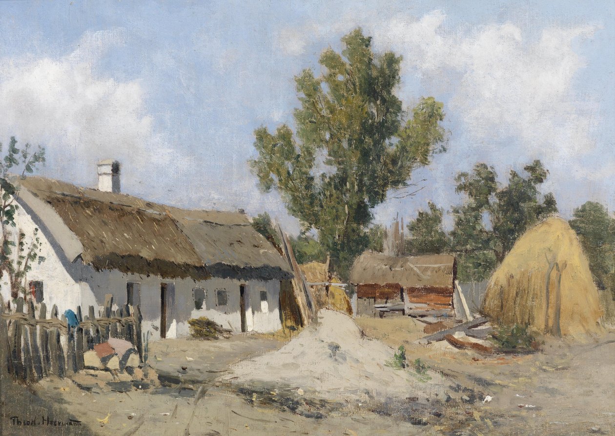 En gård av Theodor von Hormann