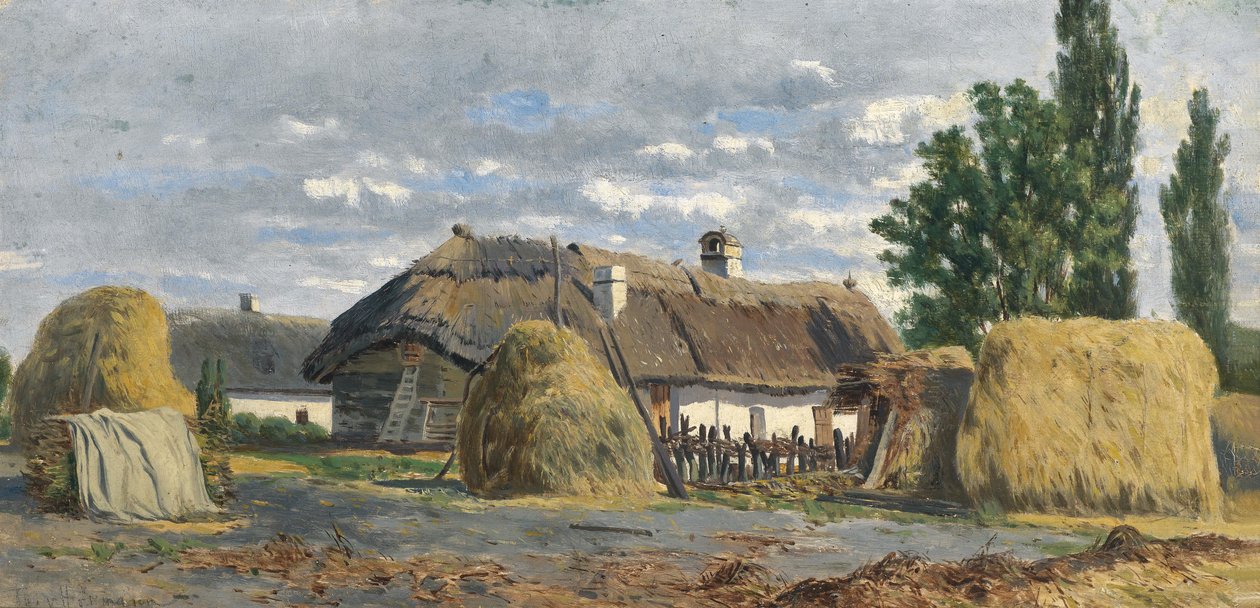 Ungarske gårdshus av Theodor von Hormann