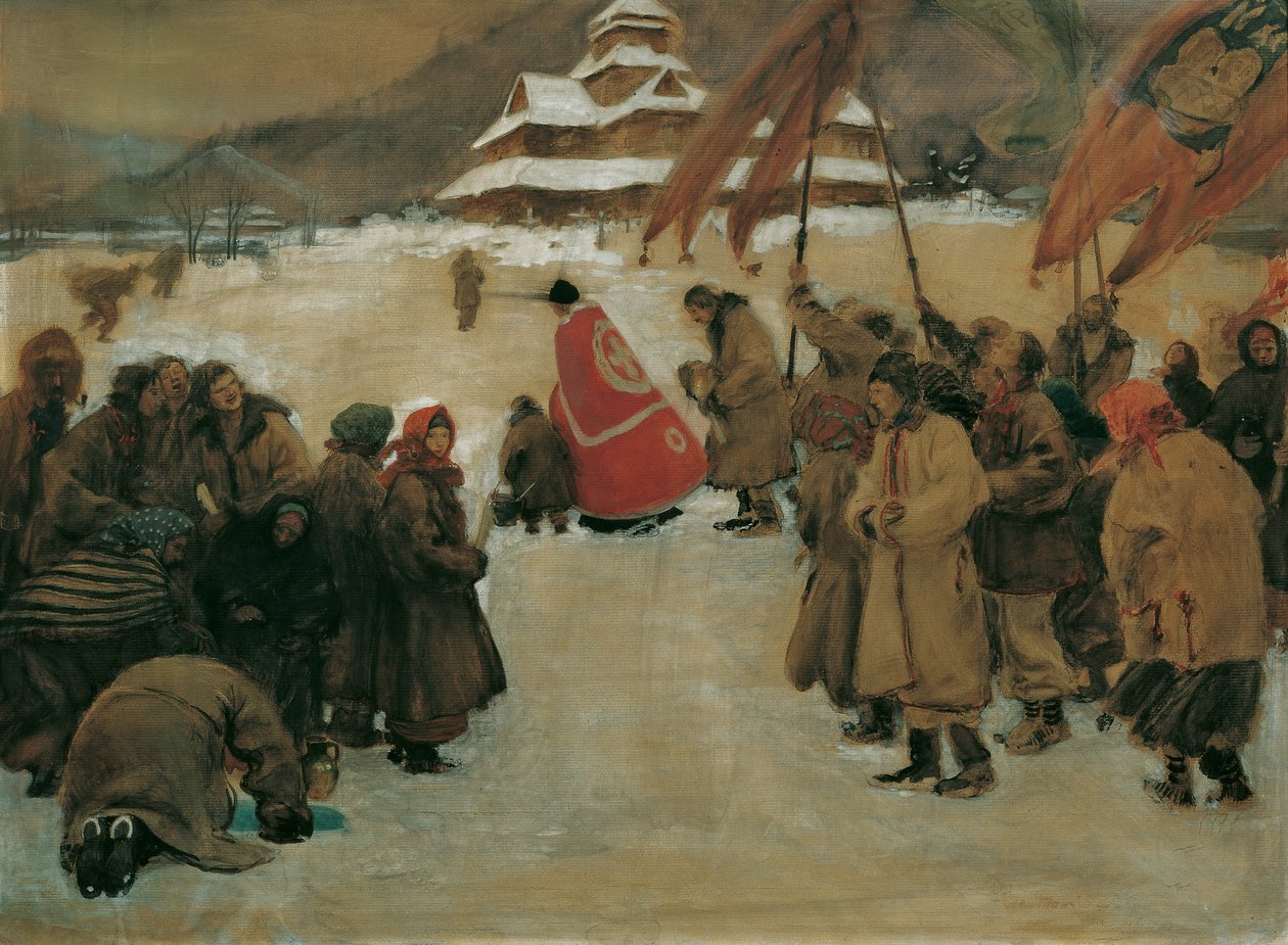 Jordanfest av Theodor Axentowicz