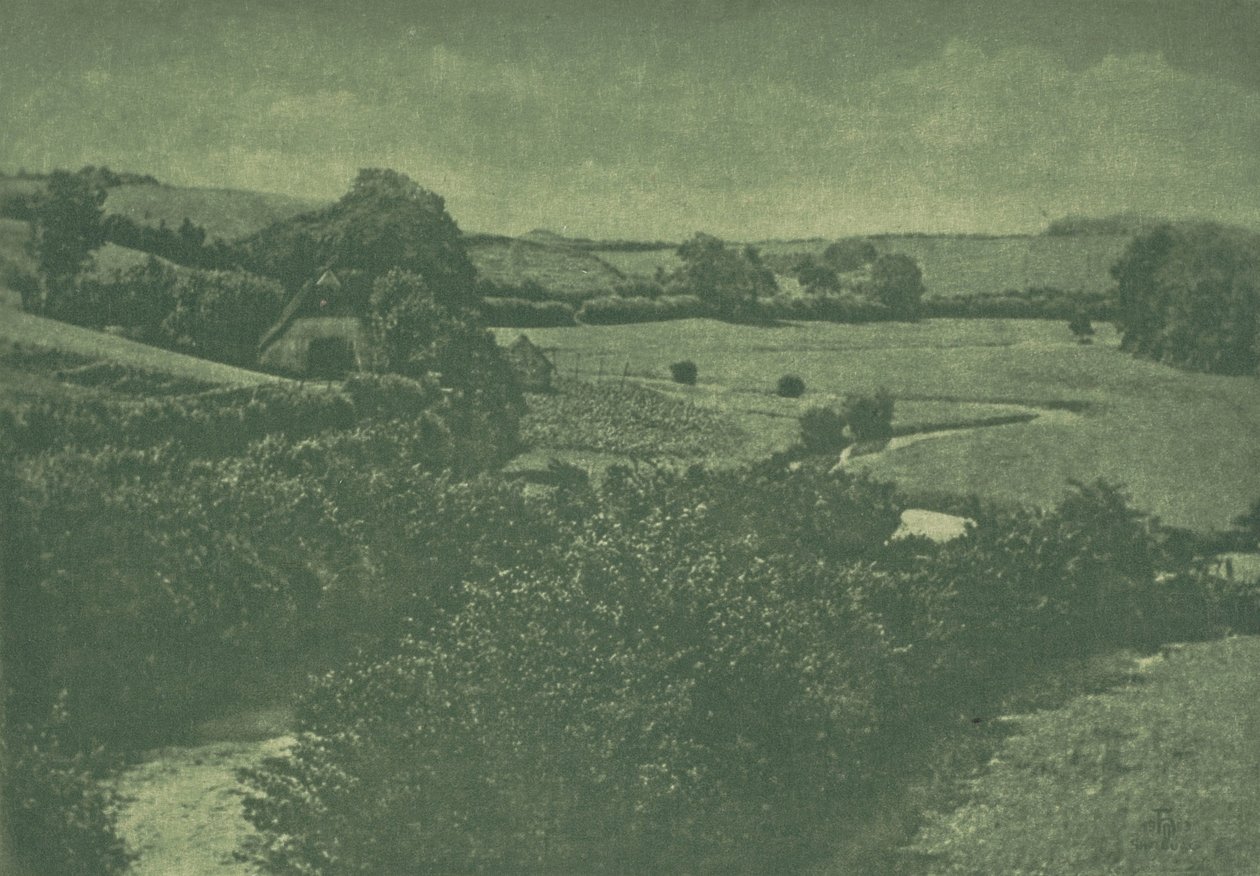 Kameraarbeid: Meadow-brook, 1904. av Theodor Hofmeister