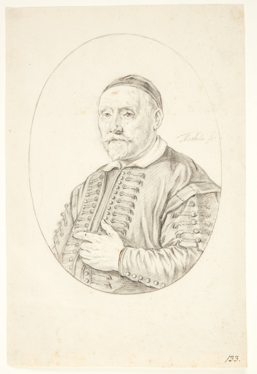 Jacob Oly (Oleaus) av Theodor Matham