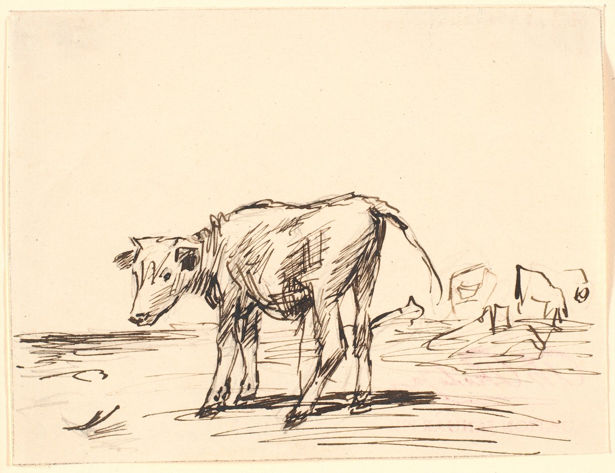 En oksekalv av Theodor Philipsen