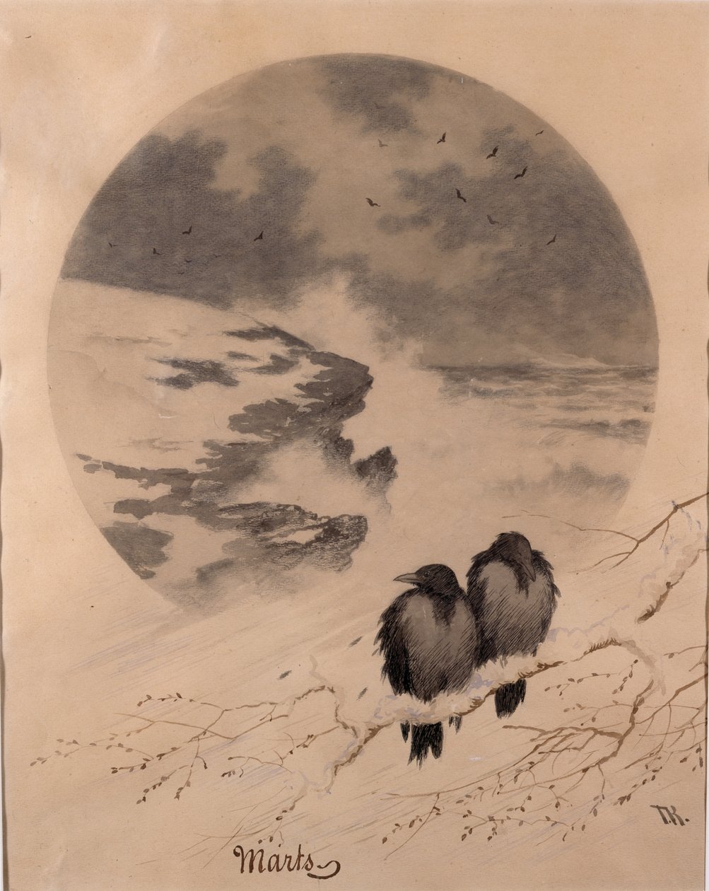 mars av Theodor Kittelsen