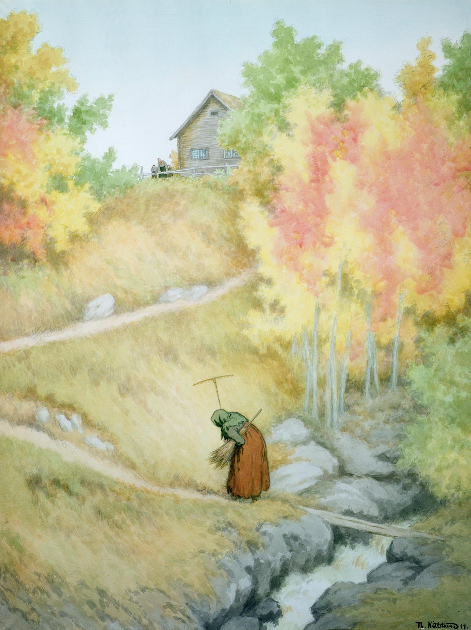 Pest av Theodor Kittelsen