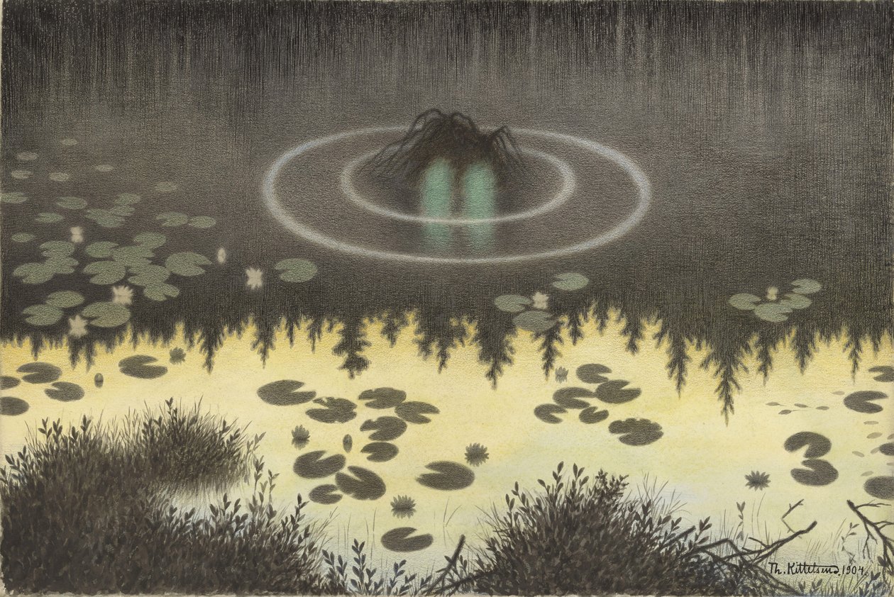 Vannspriten av Theodor Kittelsen