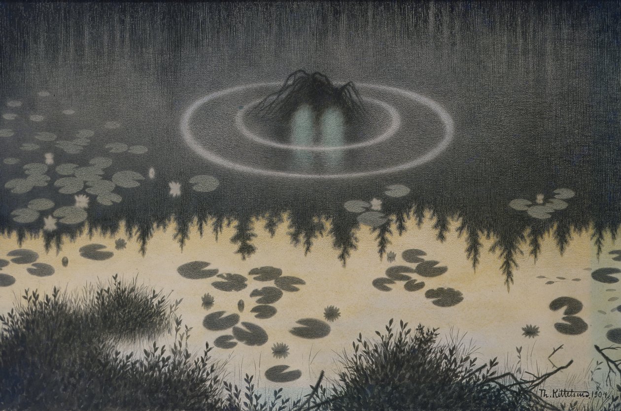 Vannsprite av Theodor Kittelsen
