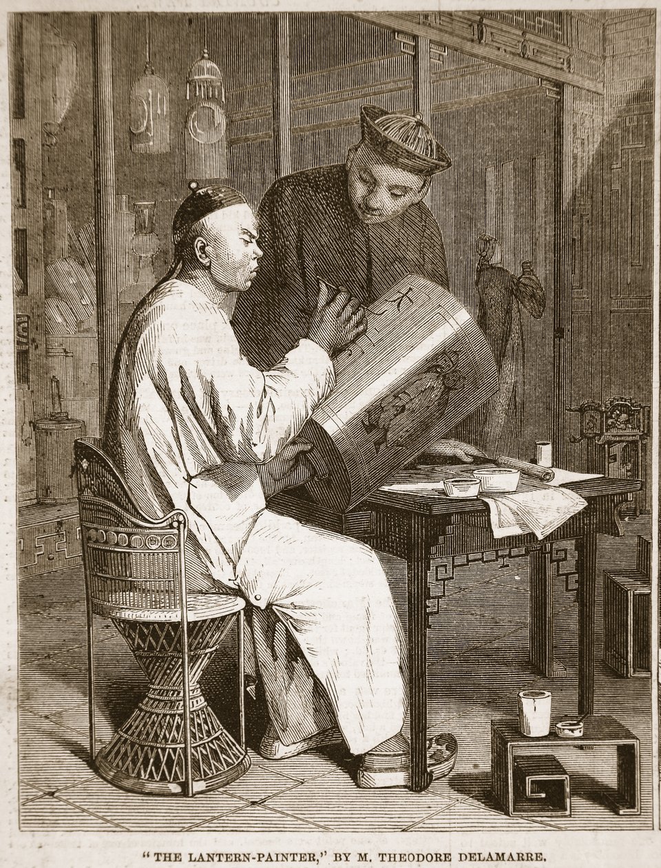 The Lantern-Painter, illustrasjon fra 