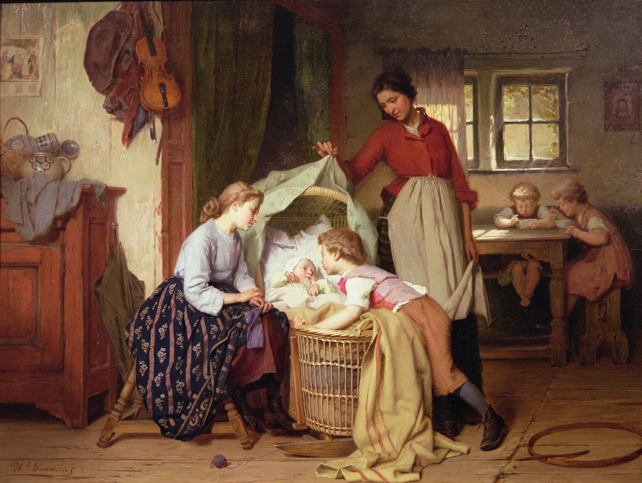 Det nyfødte barnet av Theodore Gerard