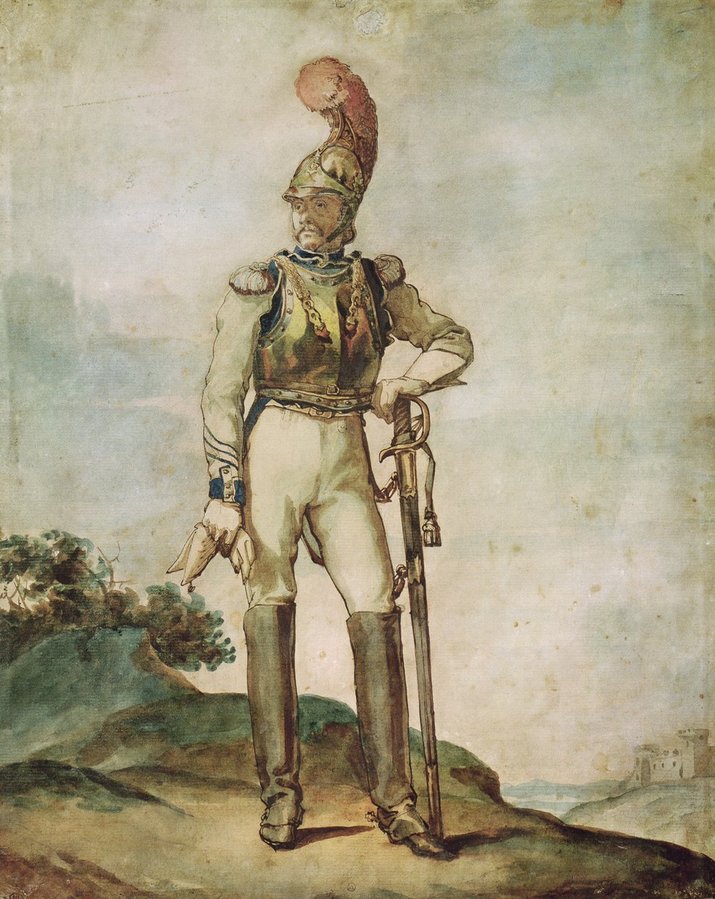 Cuirassier av Theodore Gericault