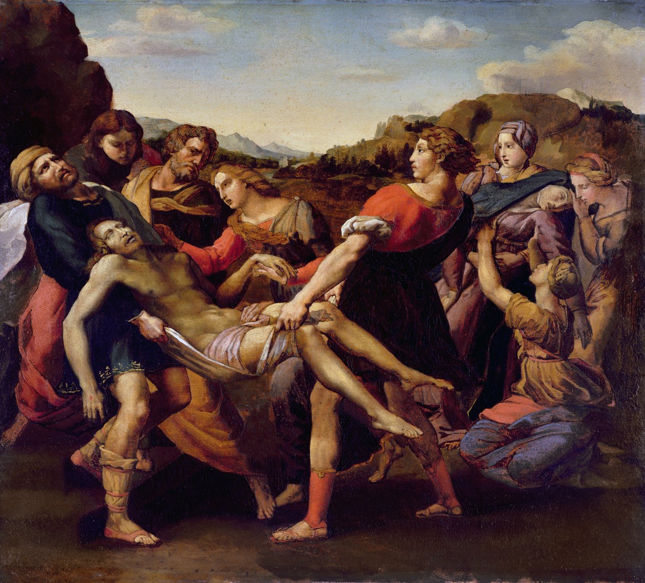 Deponering av Theodore Gericault