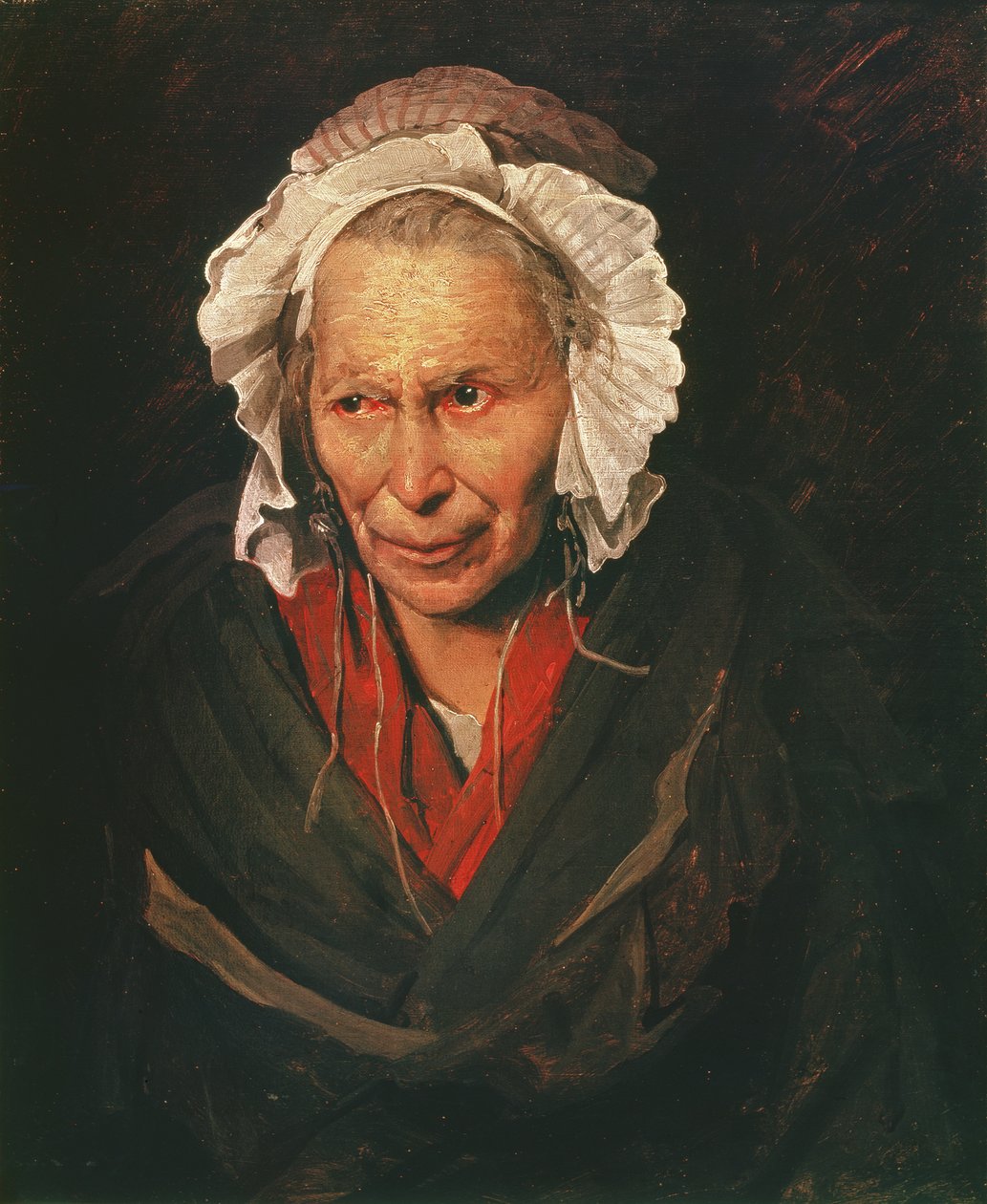 The Madwoman eller The Obsession of Envy, 1819-22 av Theodore Gericault