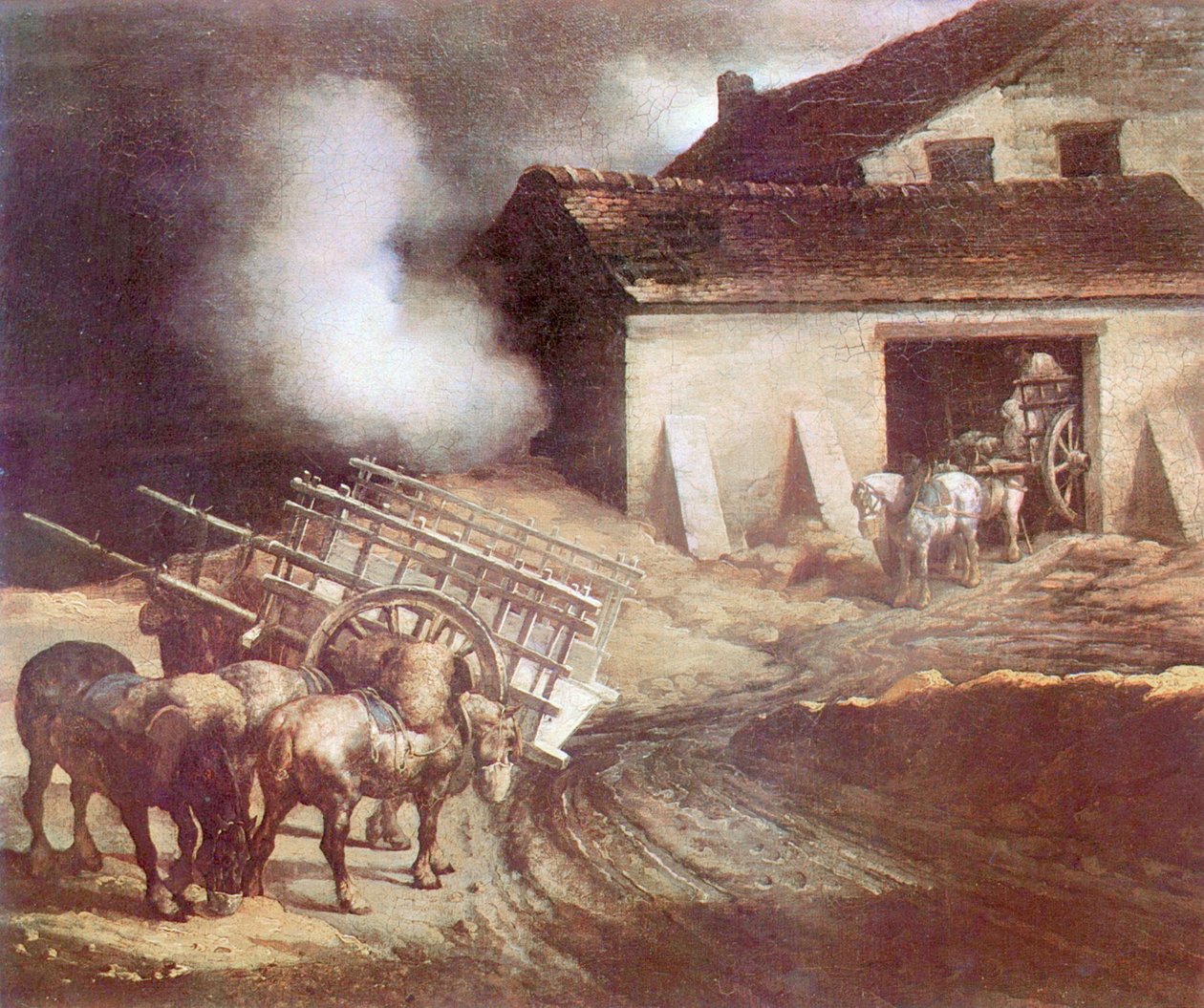 Gipsovnen av Theodore Gericault