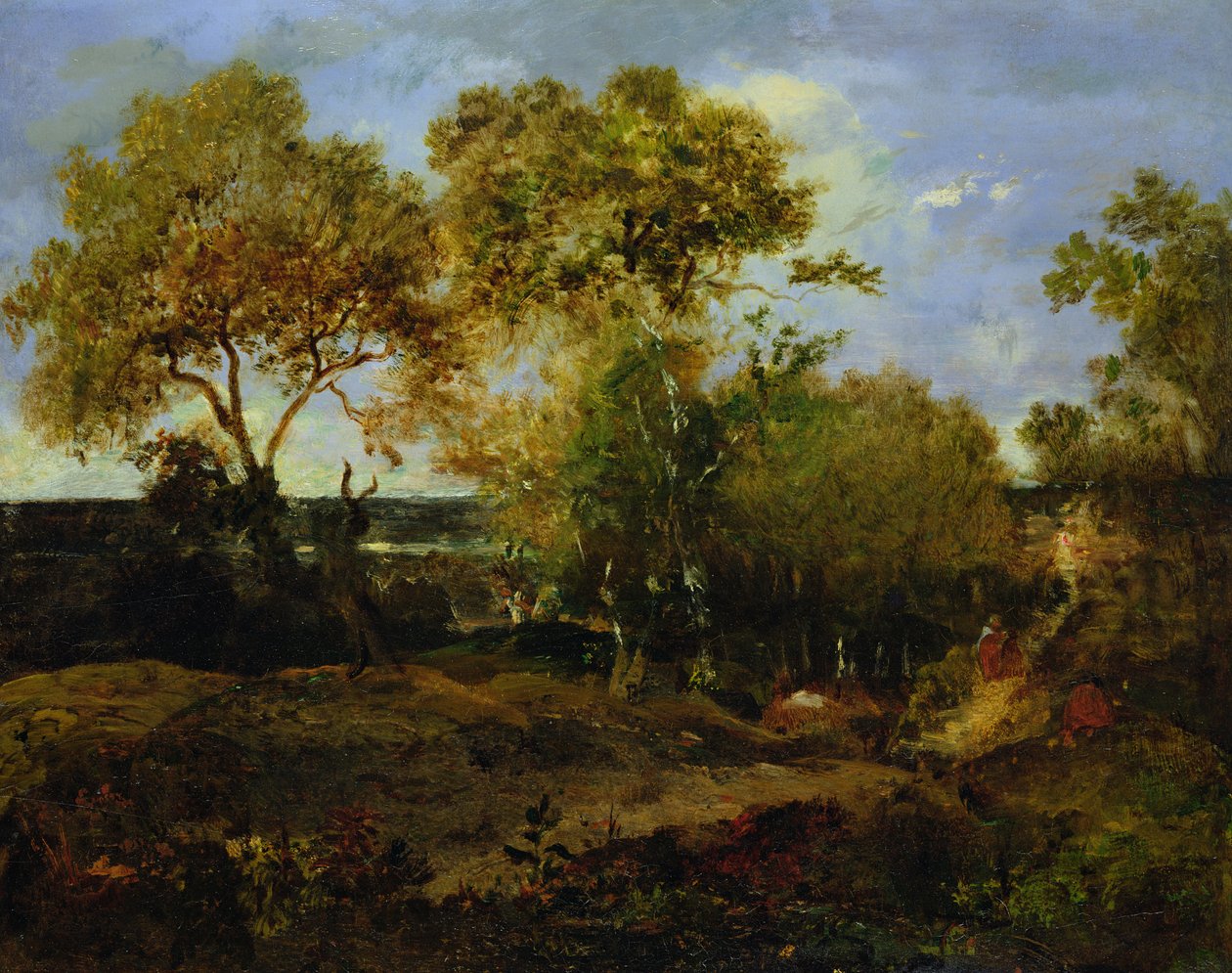 Slutten av høsten av Pierre Etienne Theodore Rousseau
