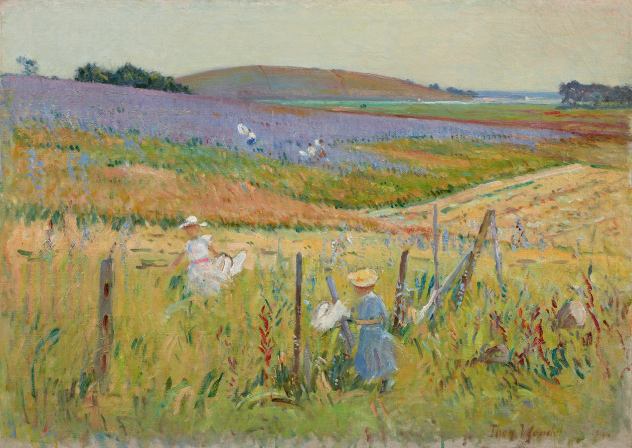 Sommerfuglfangerne, 1900-8 av Theodore Wendel