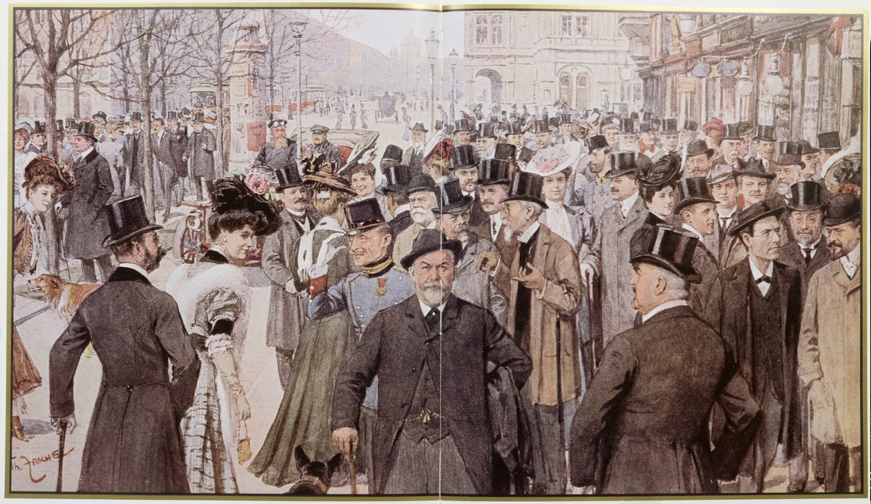 Ringstrasse, Wien av Theodore Zasche