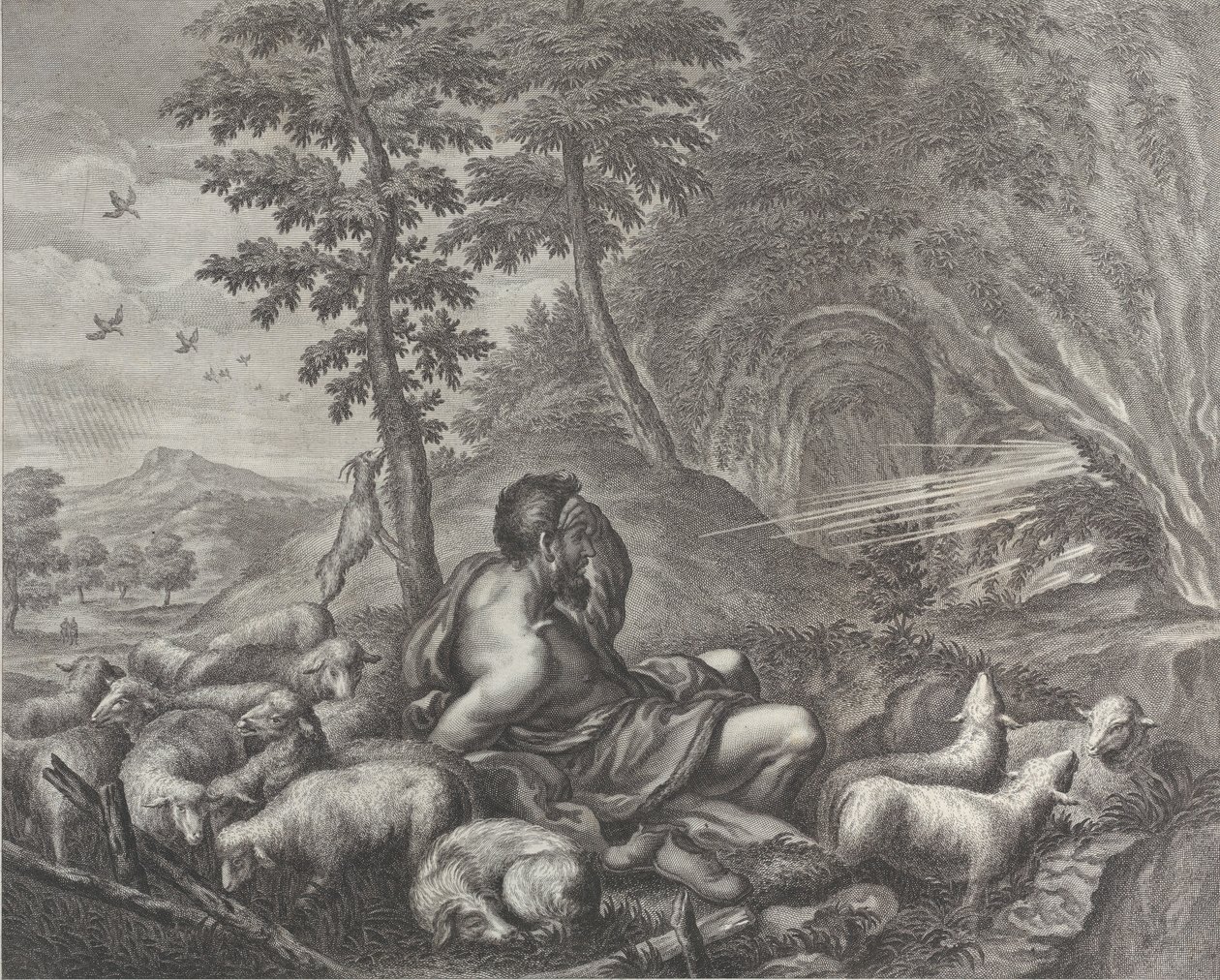 Jakob vokter Labans flokk, 1613-24. av Theodore Cruger