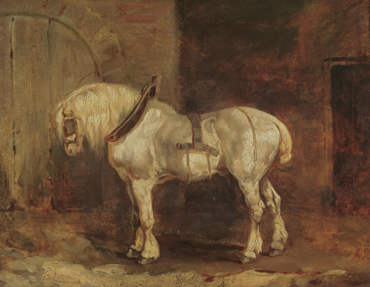 En vogn-hest av Theodore Gericault
