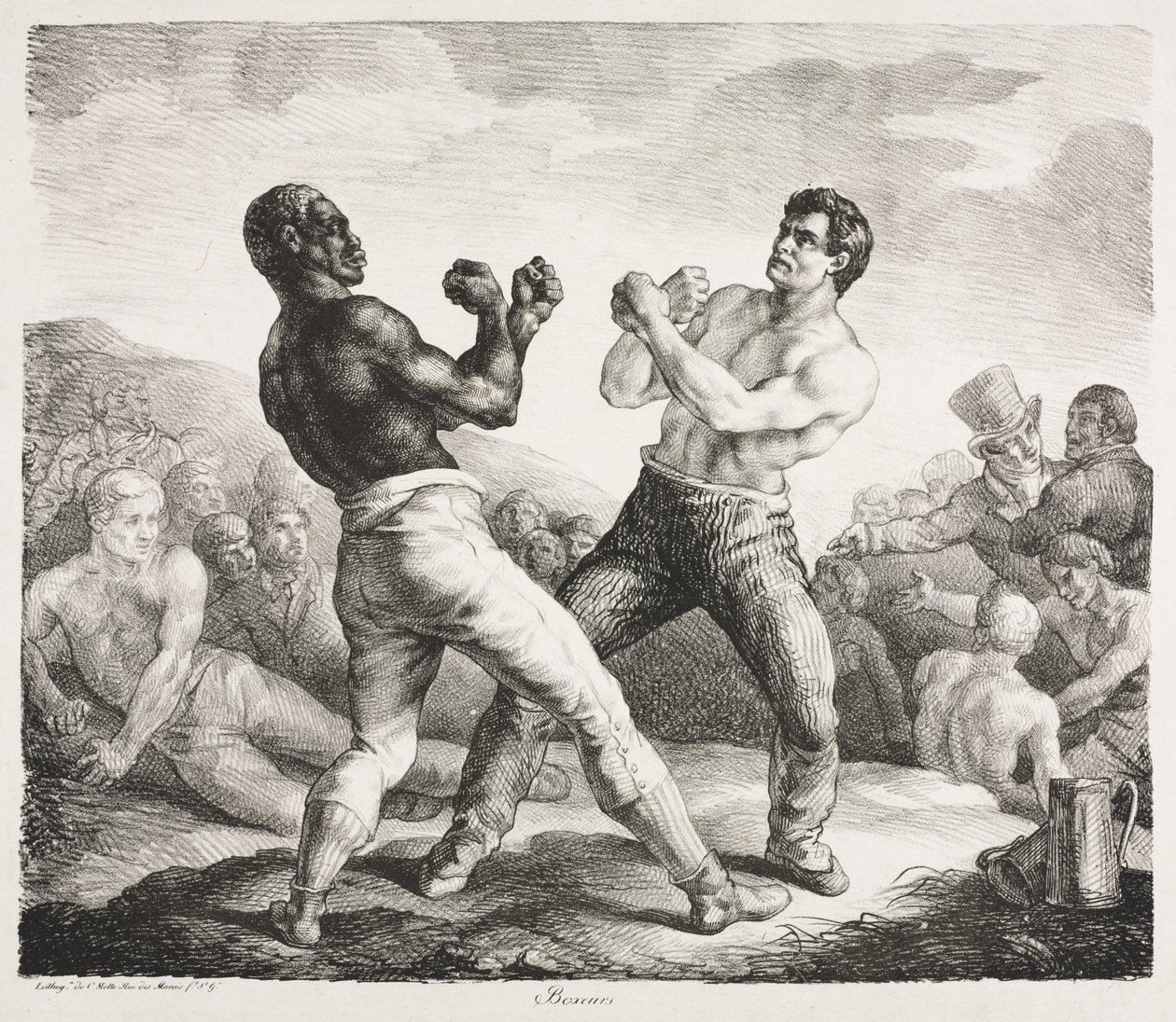 Boksere av Theodore Gericault
