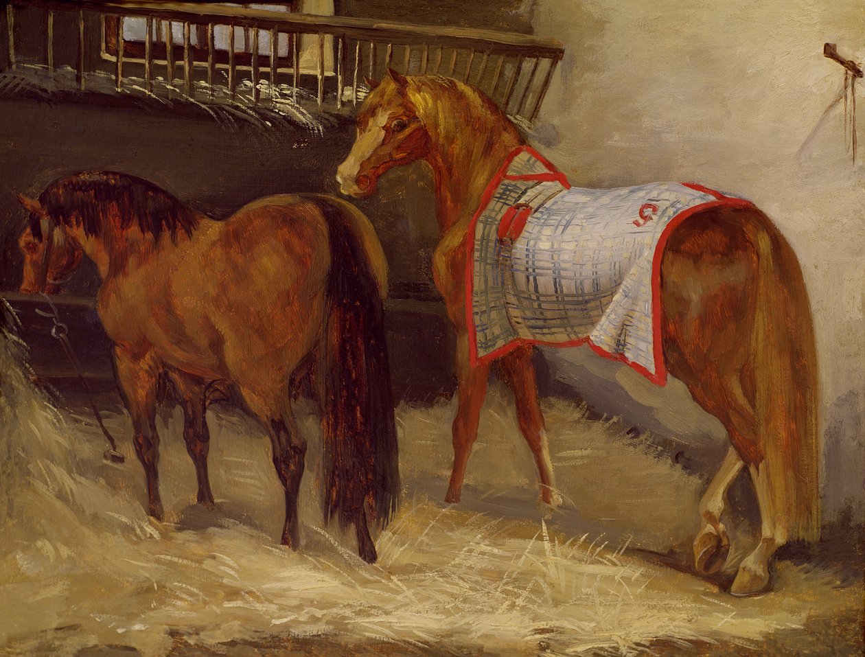Hester i stallen av Theodore Gericault