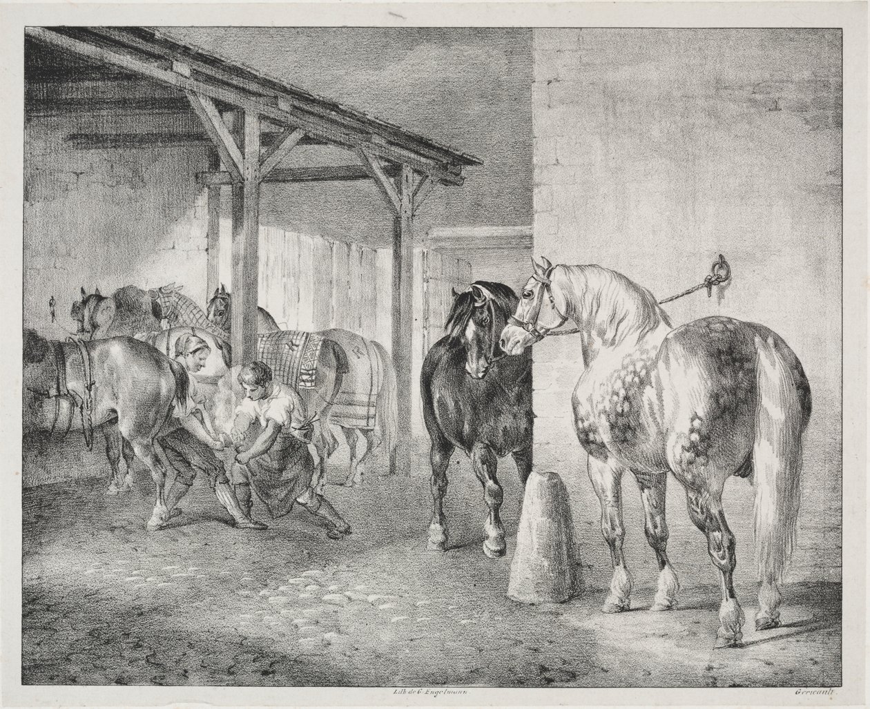 Ferrierens skur av Theodore Gericault