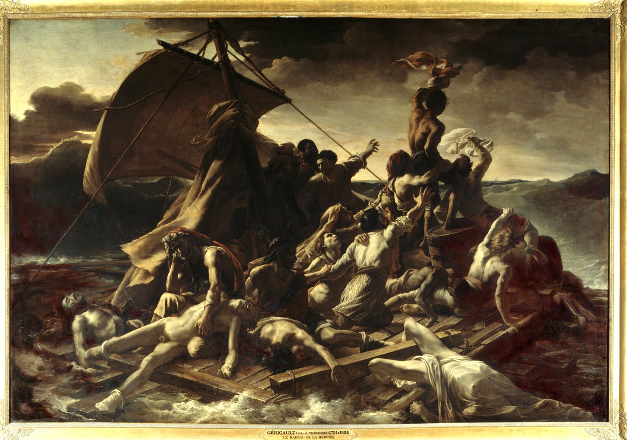 Medusas flåte av Theodore Gericault