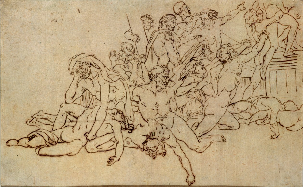 Flåten til Medusa av Theodore Gericault