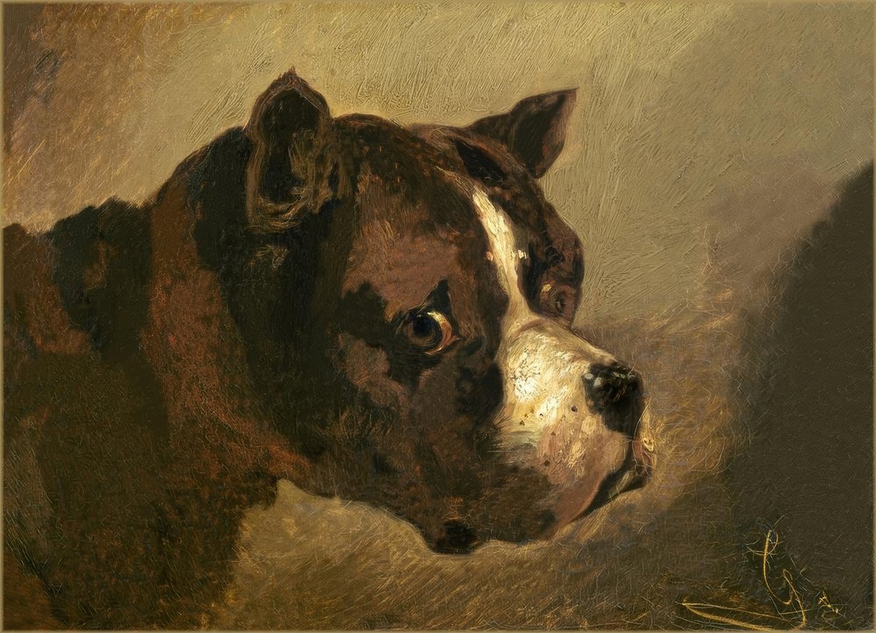Bulldoghode av Theodore Gericault