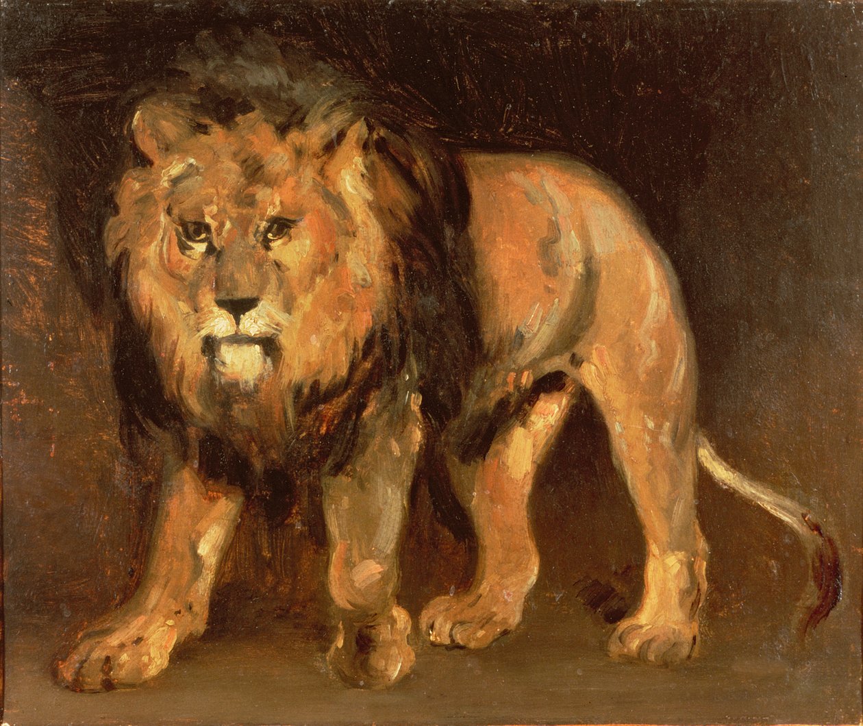 Vandrende løve av Theodore Gericault