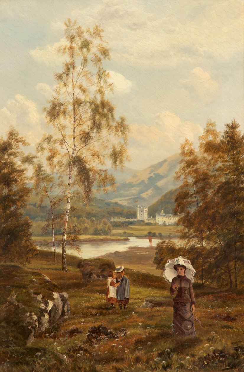 En fjern utsikt over Balmoral av Theodore Hines