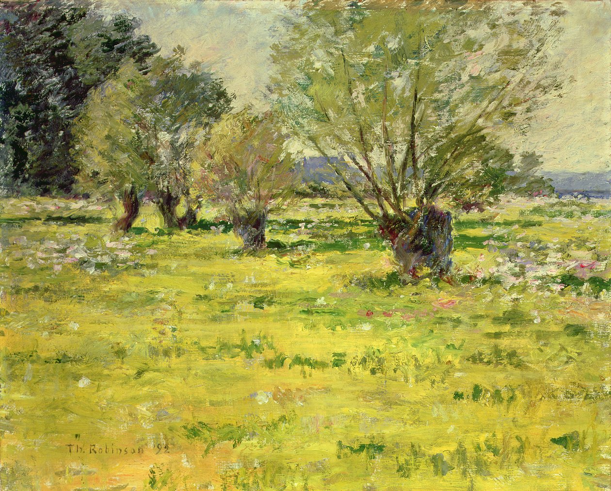 Våren av Theodore Robinson